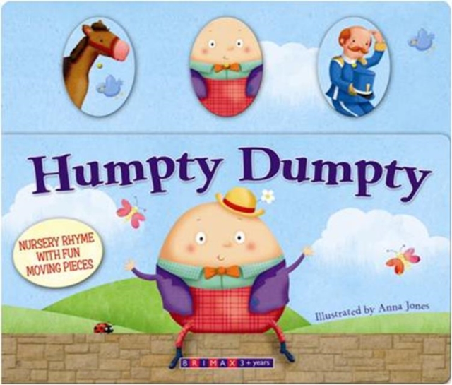 Moving Nursery Rhymes- Humpty Dumpty, Board book Book