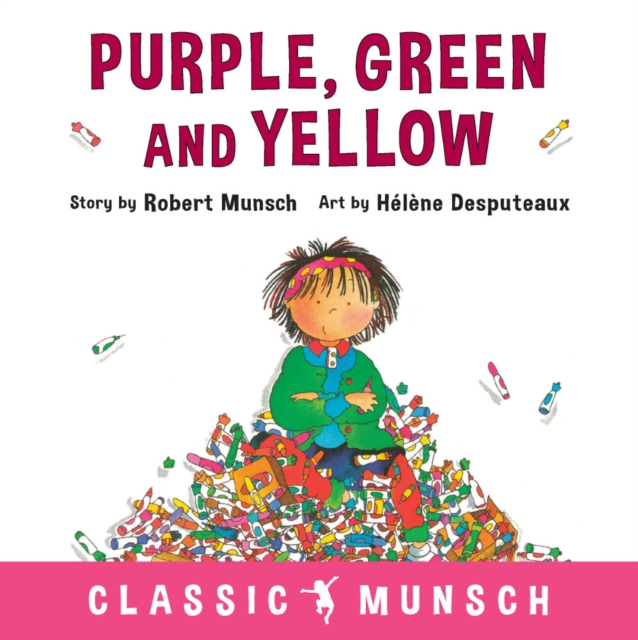 Purple, Green and Yellow, Hardback Book