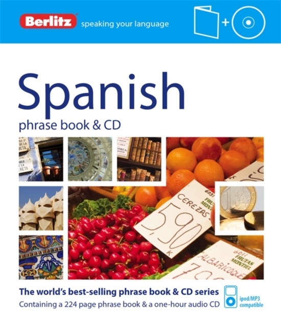 Berlitz: Spanish Phrase Book & CD, Paperback Book