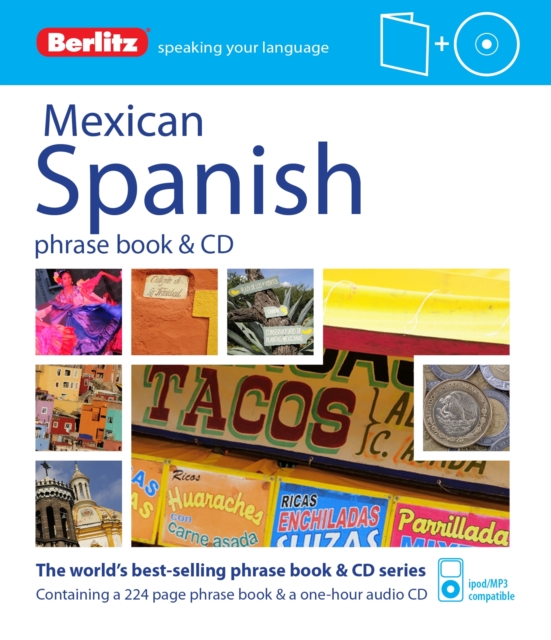 Berlitz Language: Mexican Spanish Phrase Book & CD, Paperback Book