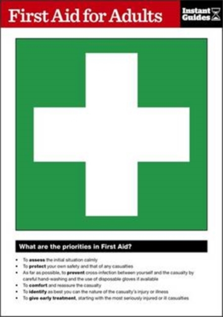 First Aid for Adults : The Instant Guide, Paperback / softback Book