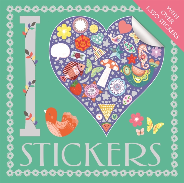 I Heart Stickers, Paperback Book
