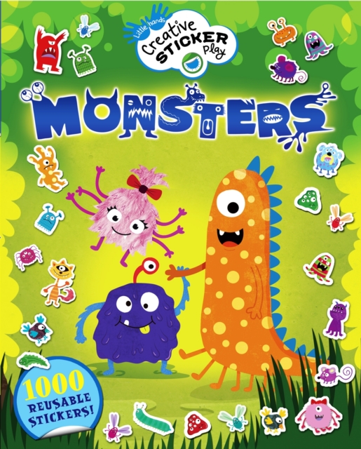 Little Hands Creative Sticker Play Monsters, Paperback / softback Book