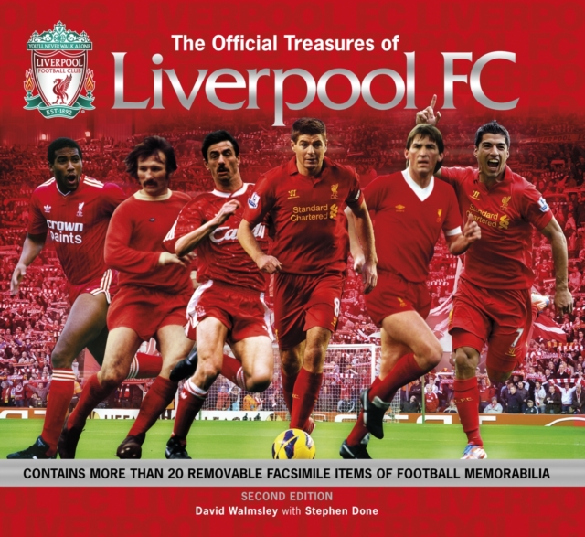 The Official Treasures of Liverpool FC, Hardback Book