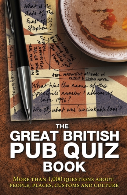 The Great British Pub Quiz Book, Paperback Book