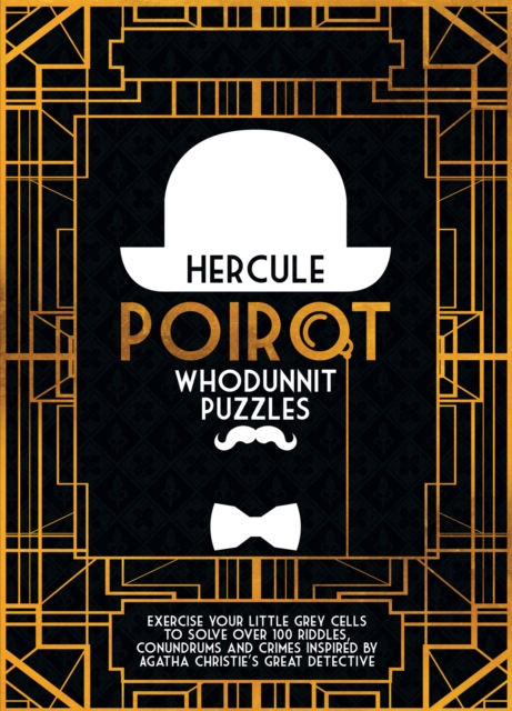 Hercule Poirot: Whodunnit Puzzles, Hardback Book