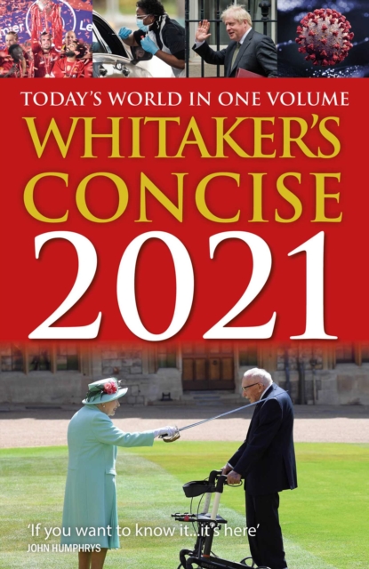 Whitaker's Concise 2021 : Today's World In One Volume, Paperback / softback Book
