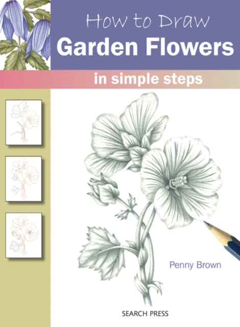 How to Draw: Garden Flowers, PDF eBook