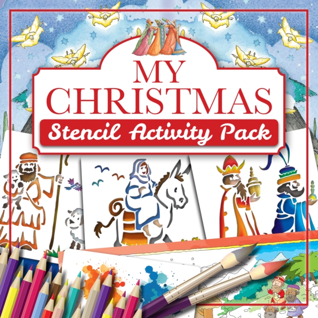 My Christmas Stencil Activity Pack, Multiple-component retail product Book