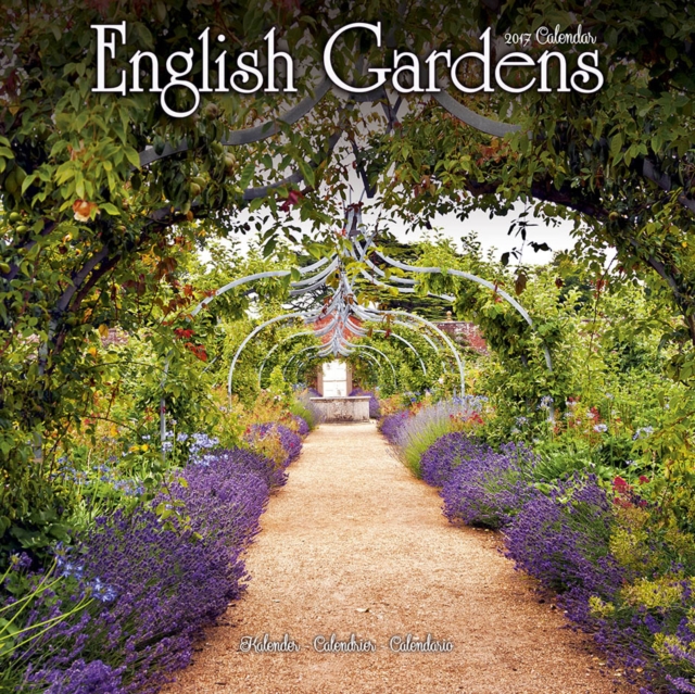 English Gardens Calendar 2017, Paperback Book