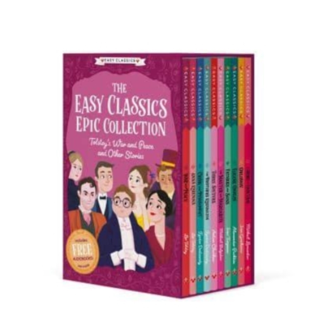 The Easy Classics Epic Collection: Tolstoy's War and Peace and Other Stories, Boxed pack Book
