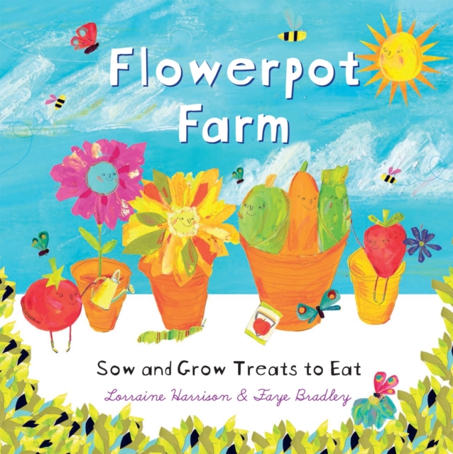 Flowerpot Farm : A First Gardening Activity Book, Hardback Book
