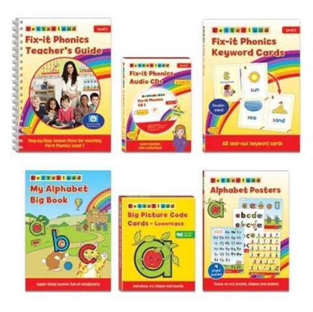 Fix-it Phonics - Level 1 - Teacher's Pack (2nd Edition), Multiple-component retail product, shrink-wrapped Book