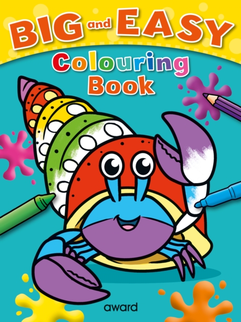 Big & Easy Colouring Books: Crab, Paperback / softback Book