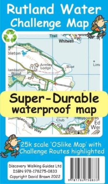 Rutland Water Challenge Map and Guide, Sheet map Book
