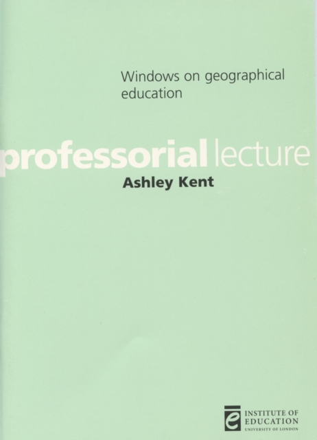 Windows on geographical education, PDF eBook
