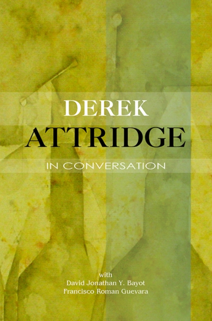 Derek Attridge in Conversation, PDF eBook