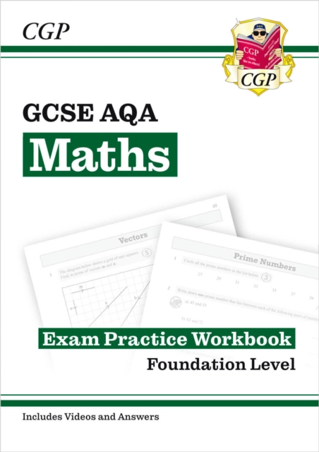 GCSE Maths AQA Exam Practice Workbook: Foundation - includes Video Solutions and Answers, Paperback / softback Book