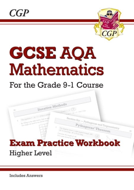 GCSE Maths AQA Exam Practice Workbook: Higher - includes Video Solutions and Answers: for the 2024 and 2025 exams, Paperback / softback Book