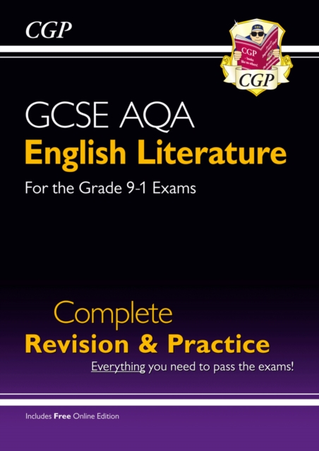 GCSE English Literature AQA Complete Revision & Practice - includes Online Edition, Multiple-component retail product, part(s) enclose Book