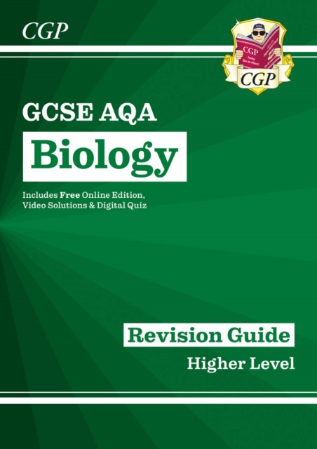 GCSE Biology AQA Revision Guide - Higher includes Online Edition, Videos & Quizzes, Multiple-component retail product, part(s) enclose Book
