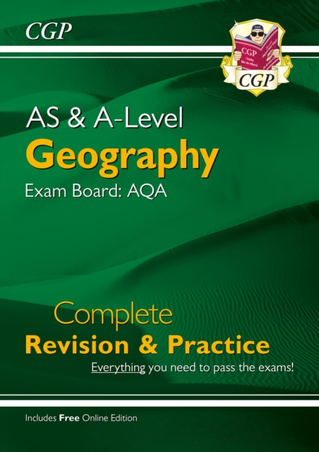 AS and A-Level Geography: AQA Complete Revision & Practice (with Online Edition): for the 2024 and 2025 exams, Paperback / softback Book