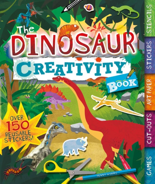 The Dinosaur Creativity Book, Paperback / softback Book