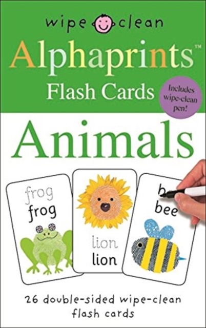 Animals : Alphaprints Flash Cards, Cards Book