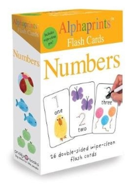 Alphaprints Flash Cards Numbers, Cards Book