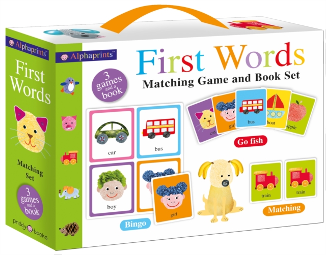 Alphaprints First Words Matching Set : Alphaprints, Mixed media product Book