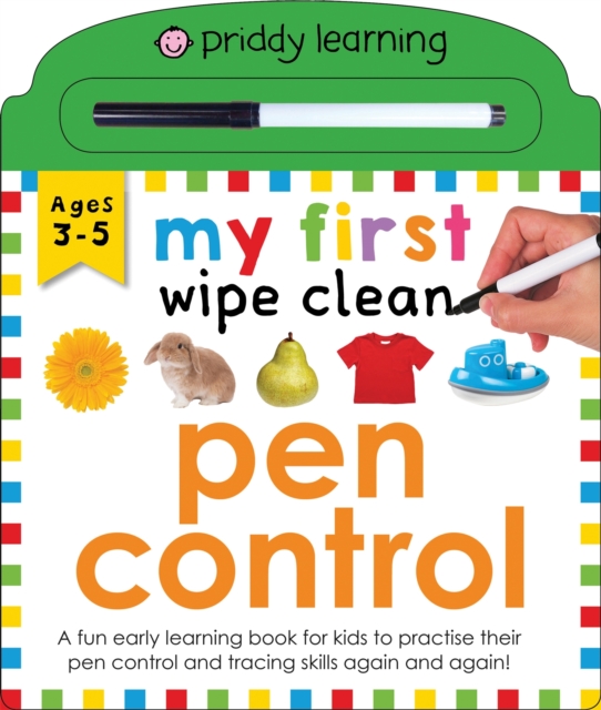 My First Wipe Clean Pen Control, Hardback Book