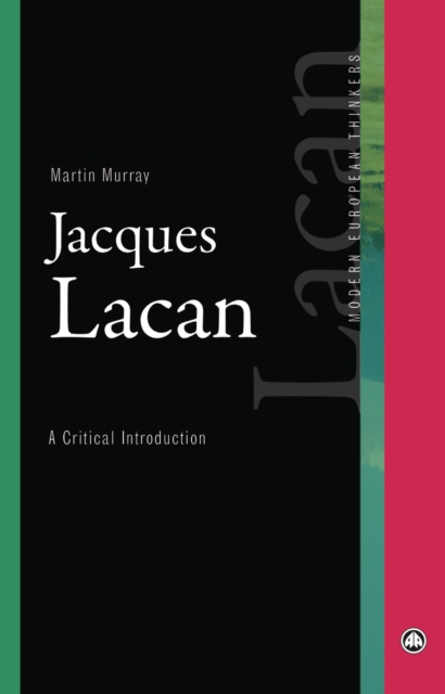 Jacques Lacan : A Critical Introduction, EPUB eBook