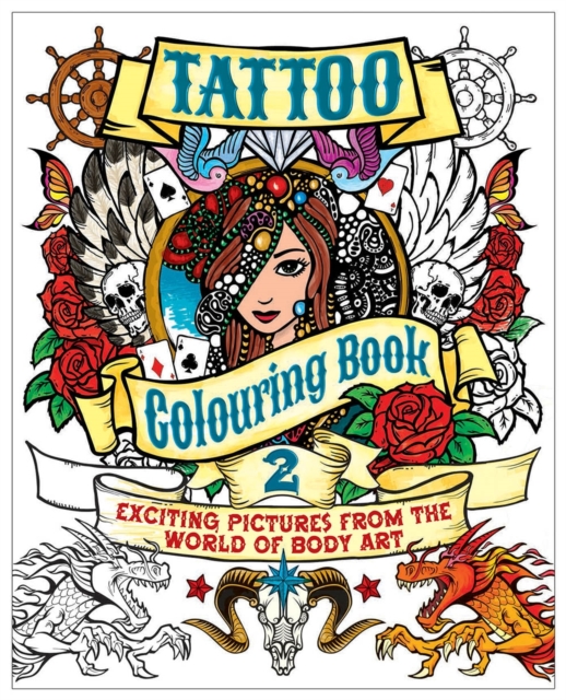 Tattoo Colouring Book 2, Paperback / softback Book