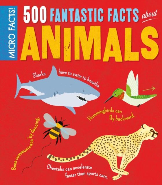 Micro Facts! 500 Fantastic Facts About Animals, Paperback / softback Book