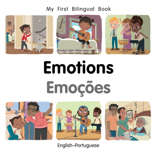 My First Bilingual Book-Emotions (English-Portuguese), Board book Book