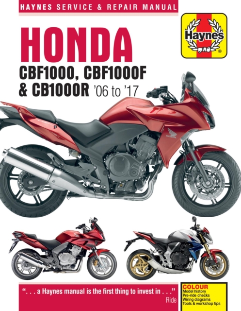 Honda CBF1000 & CB1000R ('06 To '16), Paperback / softback Book