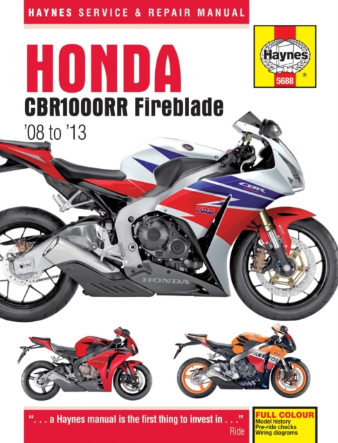 Honda CBR1000R Fireblade (08 - 13), Paperback / softback Book