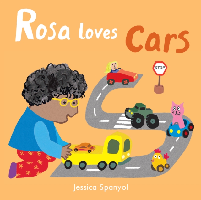 Rosa Loves Cars, Board book Book