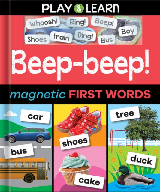 Beep-beep! Magnetic First Words, Hardback Book