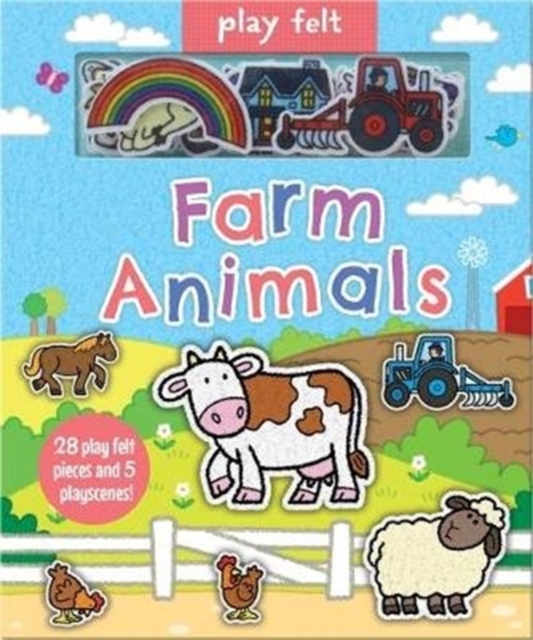 Play Felt Farm Animals - Activity Book, Board book Book