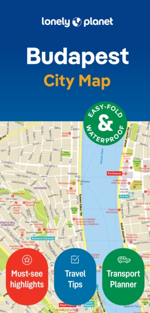 Lonely Planet Budapest City Map, Sheet map, folded Book