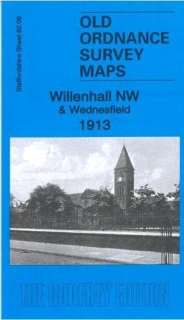 Willenhall (NW) & Wednesfield 1913 : Staffordshire Sheet 62.08b, Sheet map, folded Book