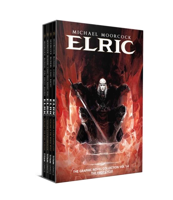 Michael Moorcock's Elric 1-4 Boxed Set, Hardback Book