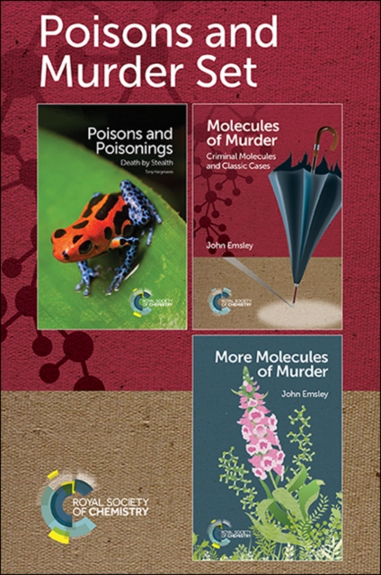 Poisons and Murder Set, Shrink-wrapped pack Book