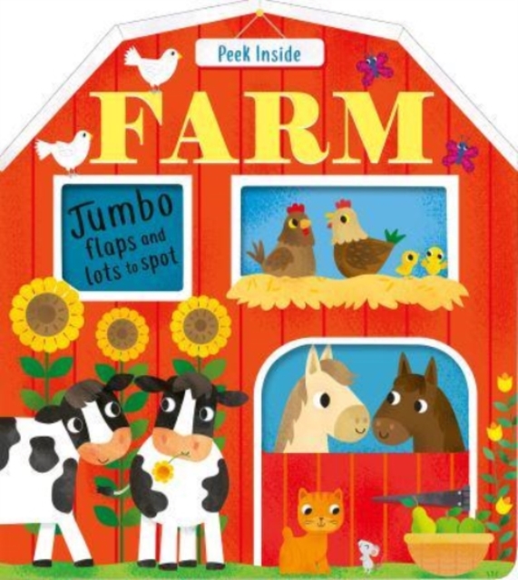 Peek Inside: Farm, Board book Book