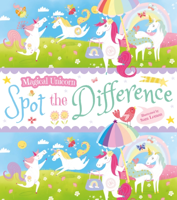 Magical Unicorn Spot the Difference, Paperback / softback Book