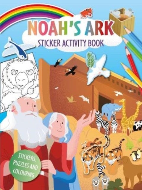 Noah’s Ark Activity Sticker Book : Stickers, puzzles and colouring, Paperback / softback Book