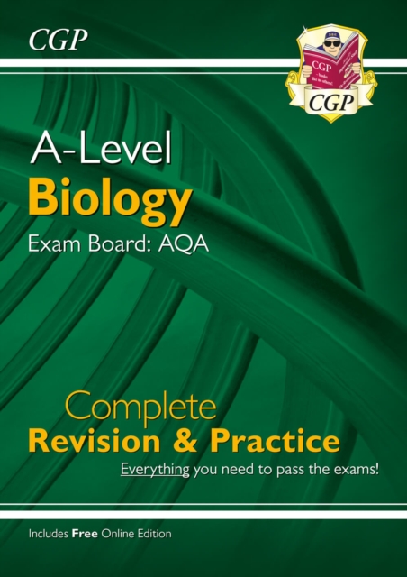 A-Level Biology: AQA Year 1 & 2 Complete Revision & Practice with Online Edition: for the 2024 and 2025 exams, Paperback / softback Book