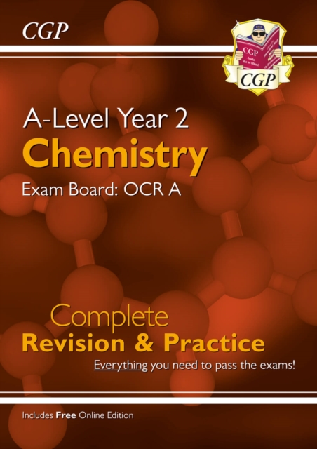 A-Level Chemistry: OCR A Year 2 Complete Revision & Practice with Online Edition, Multiple-component retail product, part(s) enclose Book