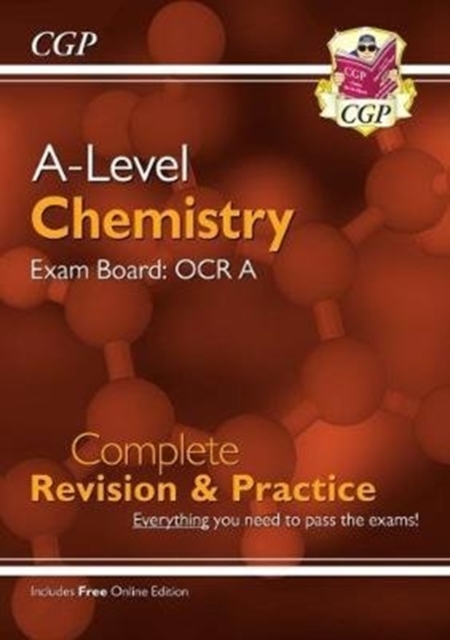 A-Level Chemistry: OCR A Year 1 & 2 Complete Revision & Practice with Online Edition, Multiple-component retail product, part(s) enclose Book